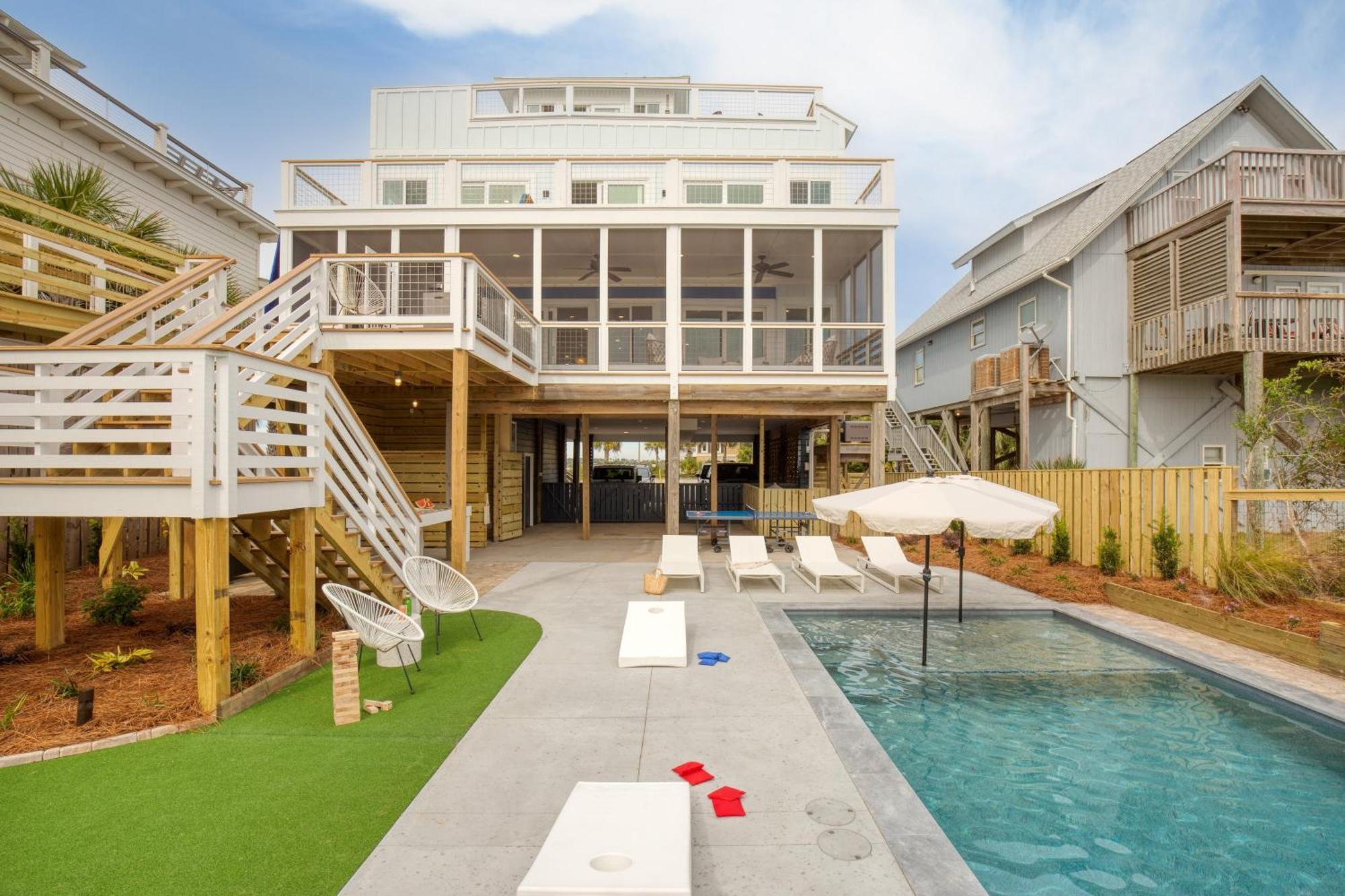 Oceans Eye By Avantstay Beach Front W Roof Top Pool Putting Green *