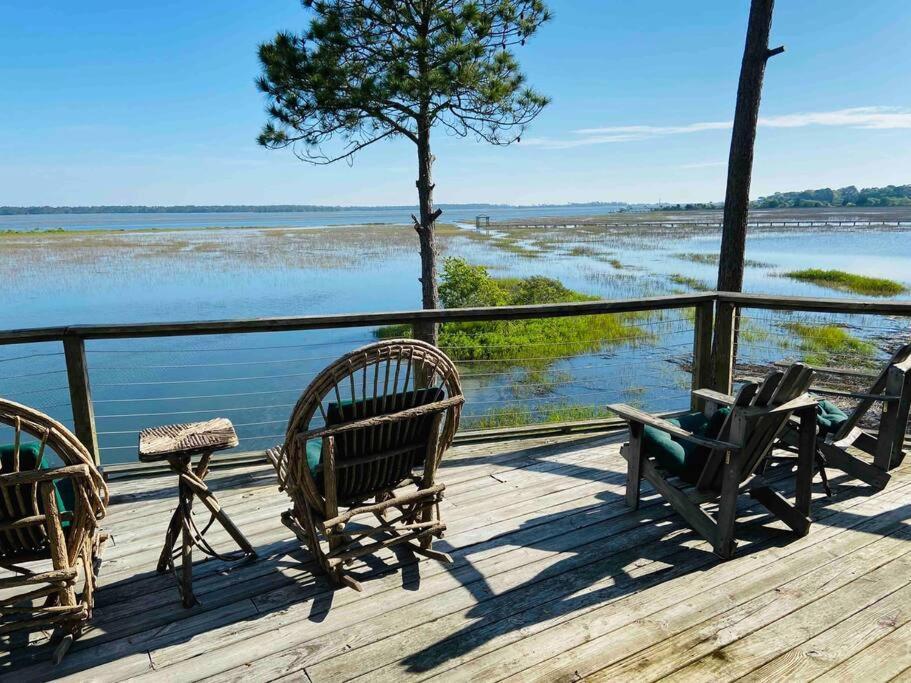 Amazing Views! Hot Tub! 5 Beds! Walk To Beach! Folly Beach